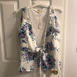 Wrap blouse